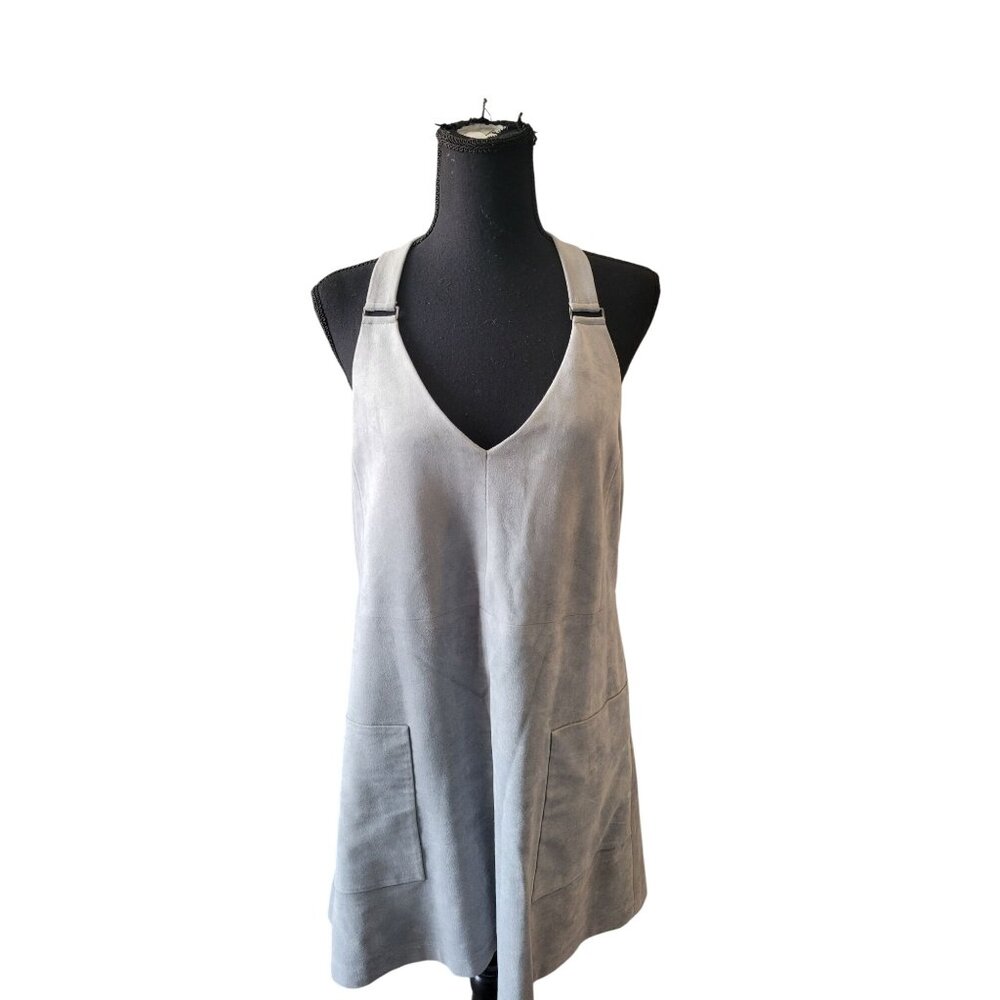 BCBGMaxAzria Gray Midi Dress